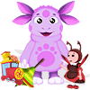 Luntik. Lost Colors game