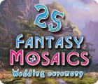 لعبة  Fantasy Mosaics 25: Wedding Ceremony