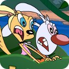 لعبة  Brandy & Mr. Whiskers. Leaf Boarding