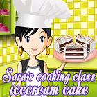 لعبة  Sara's Cooking Class: Ice Cream Cake