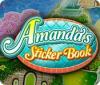 لعبة  Amanda's Sticker Book