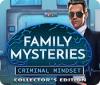 لعبة  Family Mysteries: Criminal Mindset Collector's Edition