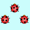 لعبة  Ladybug Pair Up