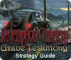لعبة Redemption Cemetery: Grave Testimony Strategy Guide