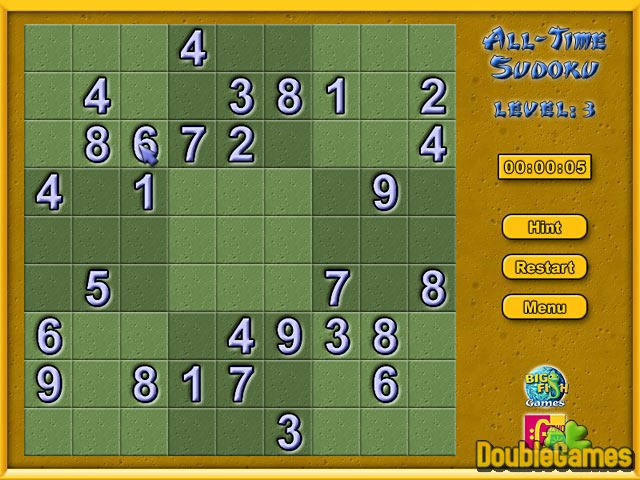 Free Download All-Time Sudoku Screenshot 1