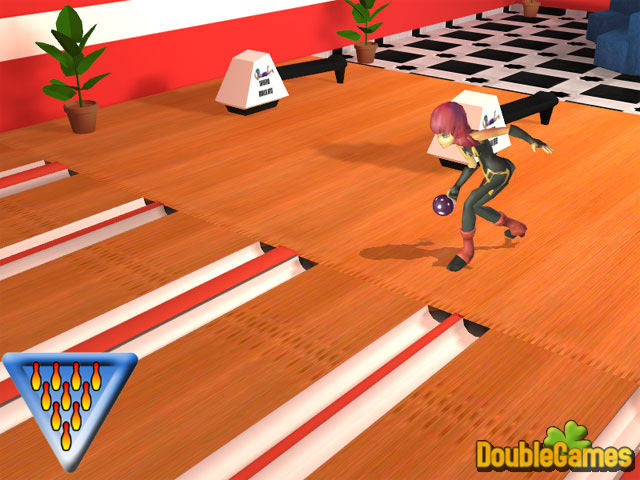 Free Download Anime Bowling Babes Screenshot 1