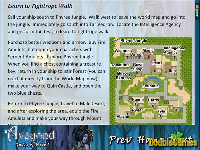 Free Download Aveyond: Gates of Night Strategy Guide Screenshot 1