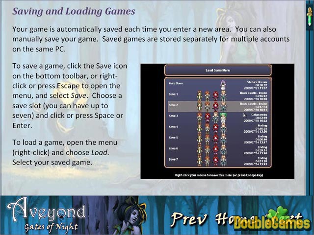 Free Download Aveyond: Gates of Night Strategy Guide Screenshot 2
