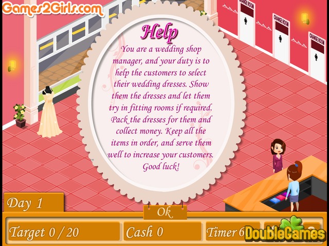 Free Download Bride's Shopping Screenshot 1
