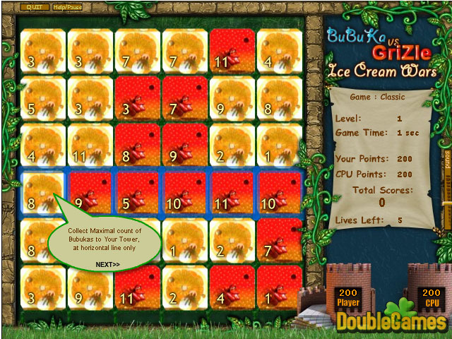 Free Download Bubuka vs Grizle - Ice Cream Wars Screenshot 2