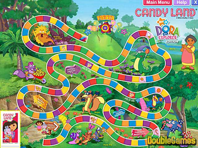 Free Download Candy Land - Dora the Explorer Edition Screenshot 2