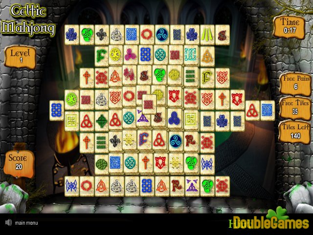 Free Download Celtic Mahjong Screenshot 1