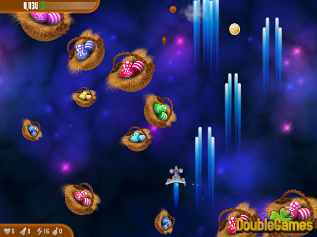 Free Download Chicken Invaders 3: Revenge of the Yolk Easter Edition Screenshot 1