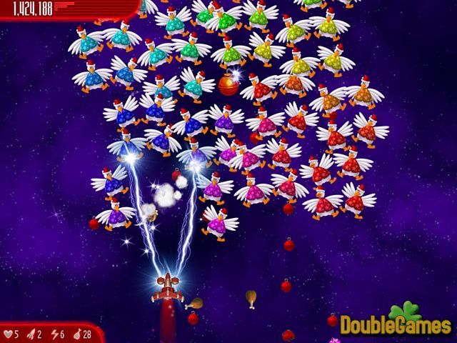 Free Download Chicken Invaders: Ultimate Omelette Christmas Edition Screenshot 1