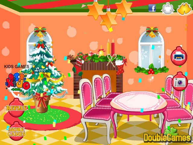 Free Download Christmas. Living Room Screenshot 3