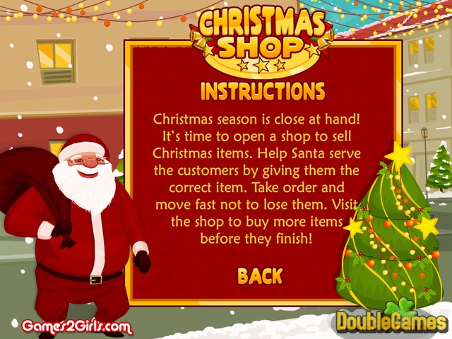 Free Download Christmas Shop Screenshot 1