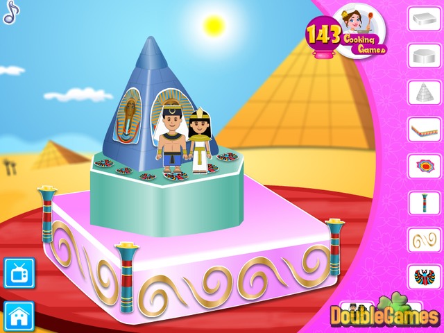 Free Download Egyptian Princess Wedding Cake Screenshot 2