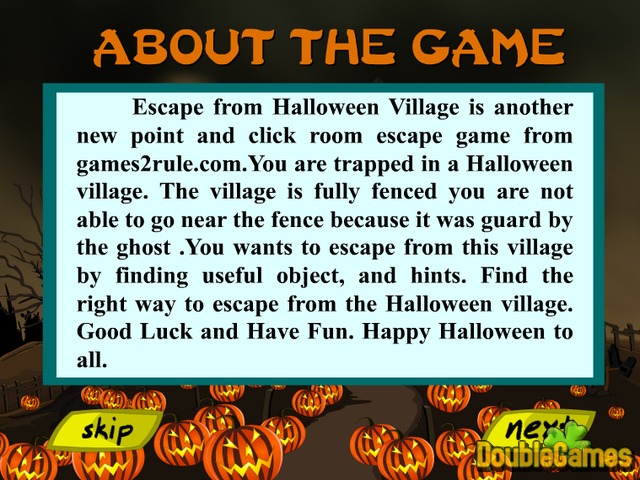 Free Download Escape From Halloween Village Screenshot 1