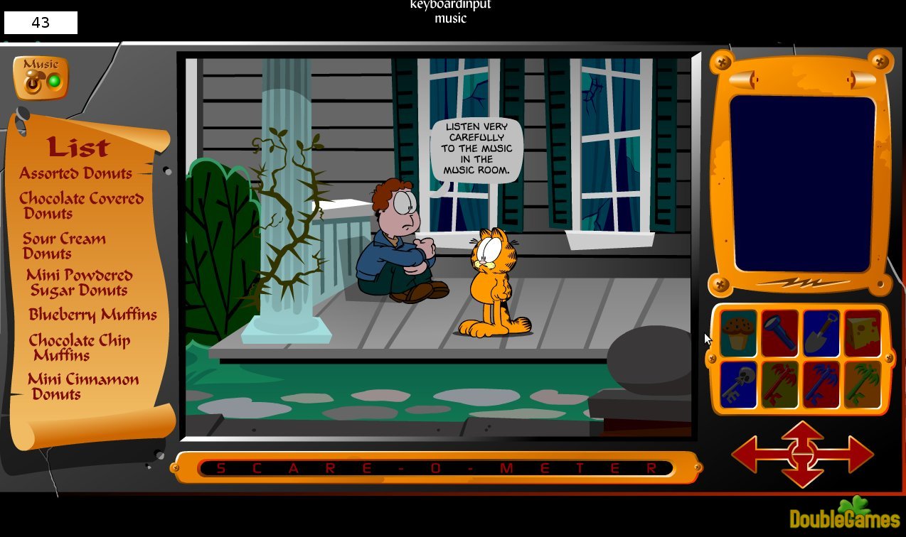 Free Download Garfield's Scary Scavenger Hunt Screenshot 1
