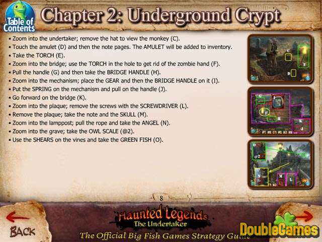 Free Download Haunted Legends: The Undertaker Strategy Guide Screenshot 1
