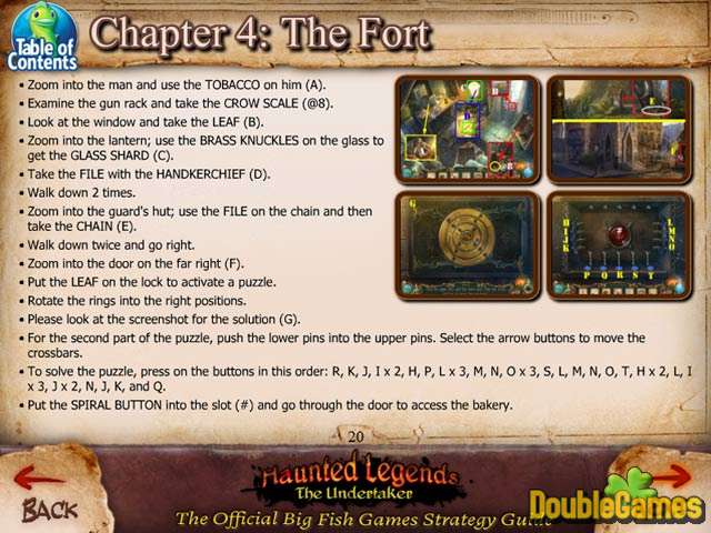 Free Download Haunted Legends: The Undertaker Strategy Guide Screenshot 2
