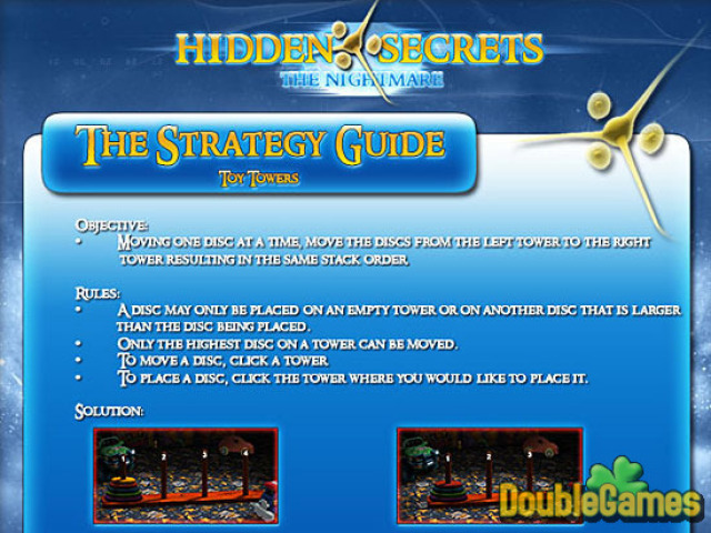 Free Download Hidden Secrets: The Nightmare Strategy Guide Screenshot 1