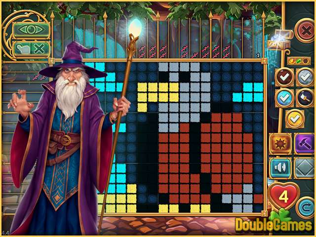 Free Download Legendary Mosaics: The Dwarf and the Terrible Cat Screenshot 1