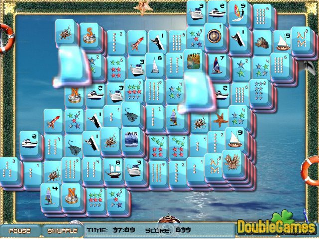 Free Download Marine Mahjong Screenshot 2