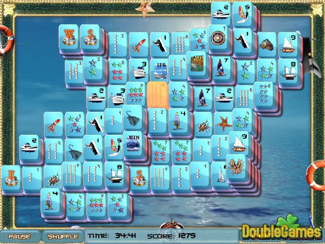 Free Download Marine Mahjong Screenshot 3