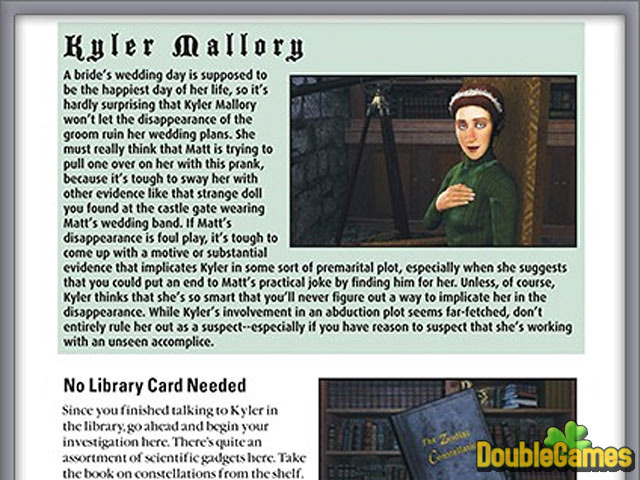 Free Download Nancy Drew: The Haunting of Castle Malloy Strategy Guide Screenshot 1