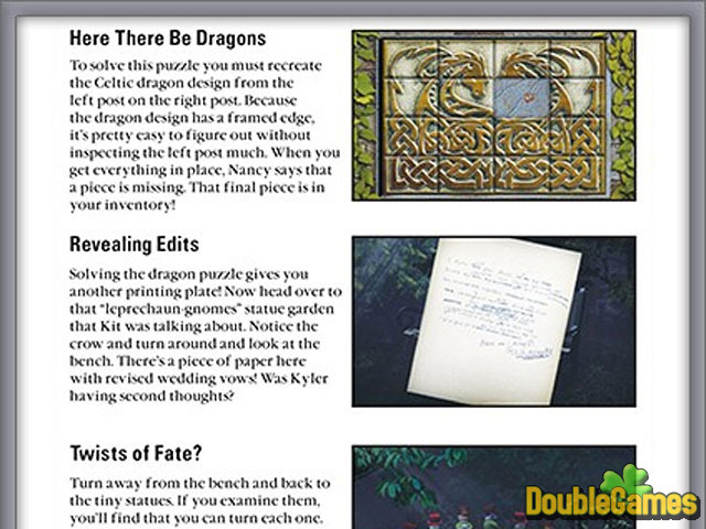 Free Download Nancy Drew: The Haunting of Castle Malloy Strategy Guide Screenshot 2