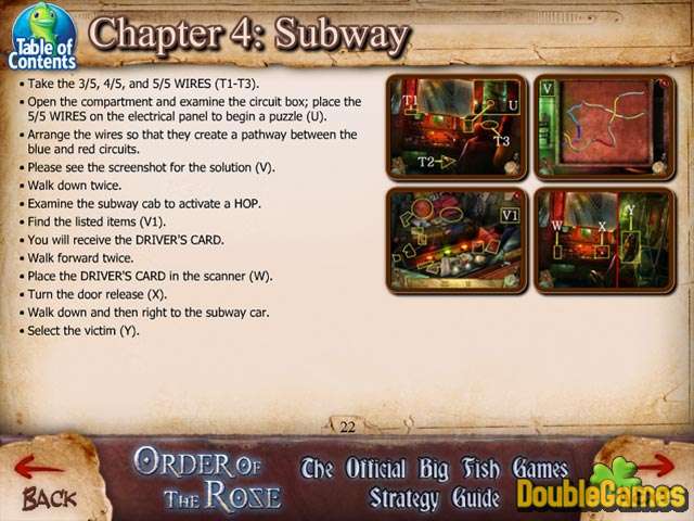 Free Download Order of the Rose Strategy Guide Screenshot 3