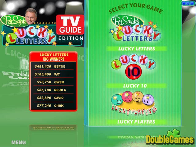 Free Download Pat Sajak's Lucky Letters: TV Guide Edition Screenshot 2