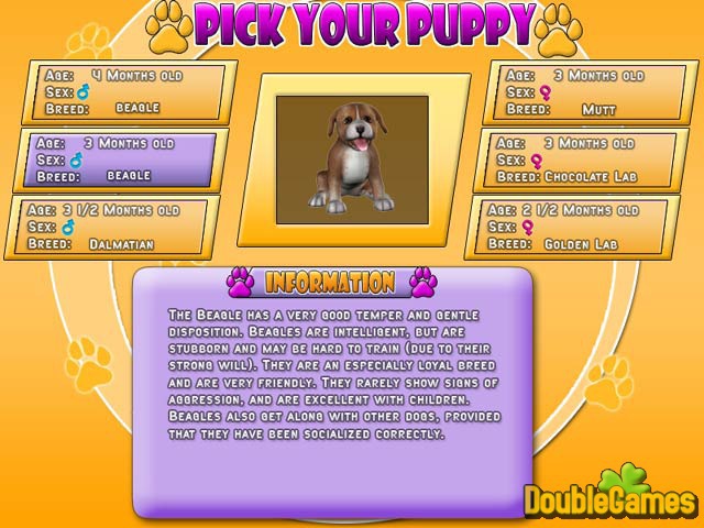 Free Download Puppy Luv Screenshot 2
