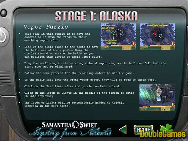 Free Download Samantha Swift: Mystery from Atlantis Strategy Guide Screenshot 1