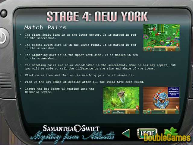 Free Download Samantha Swift: Mystery from Atlantis Strategy Guide Screenshot 3