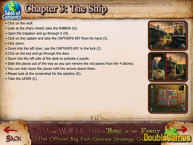 Free Download Shadow Wolf Mysteries: Bane of the Family Strategy Guide Screenshot 2