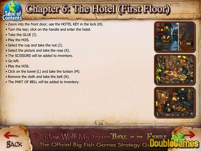 Free Download Shadow Wolf Mysteries: Bane of the Family Strategy Guide Screenshot 3