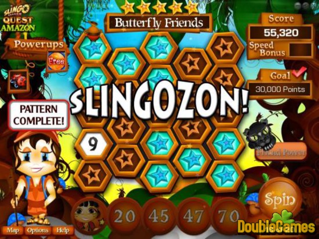 Free Download Slingo Quest Amazon Screenshot 1
