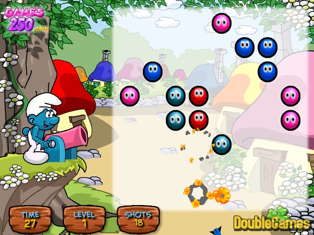 Free Download Smurfs. Balls Adventures Screenshot 2