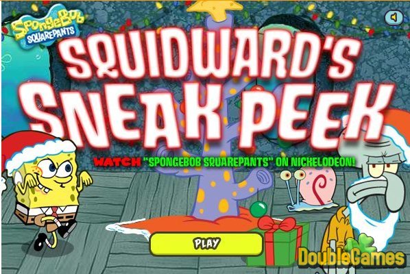 Free Download SpongeBob SquarePants Squidward's Sneak Peak Screenshot 2