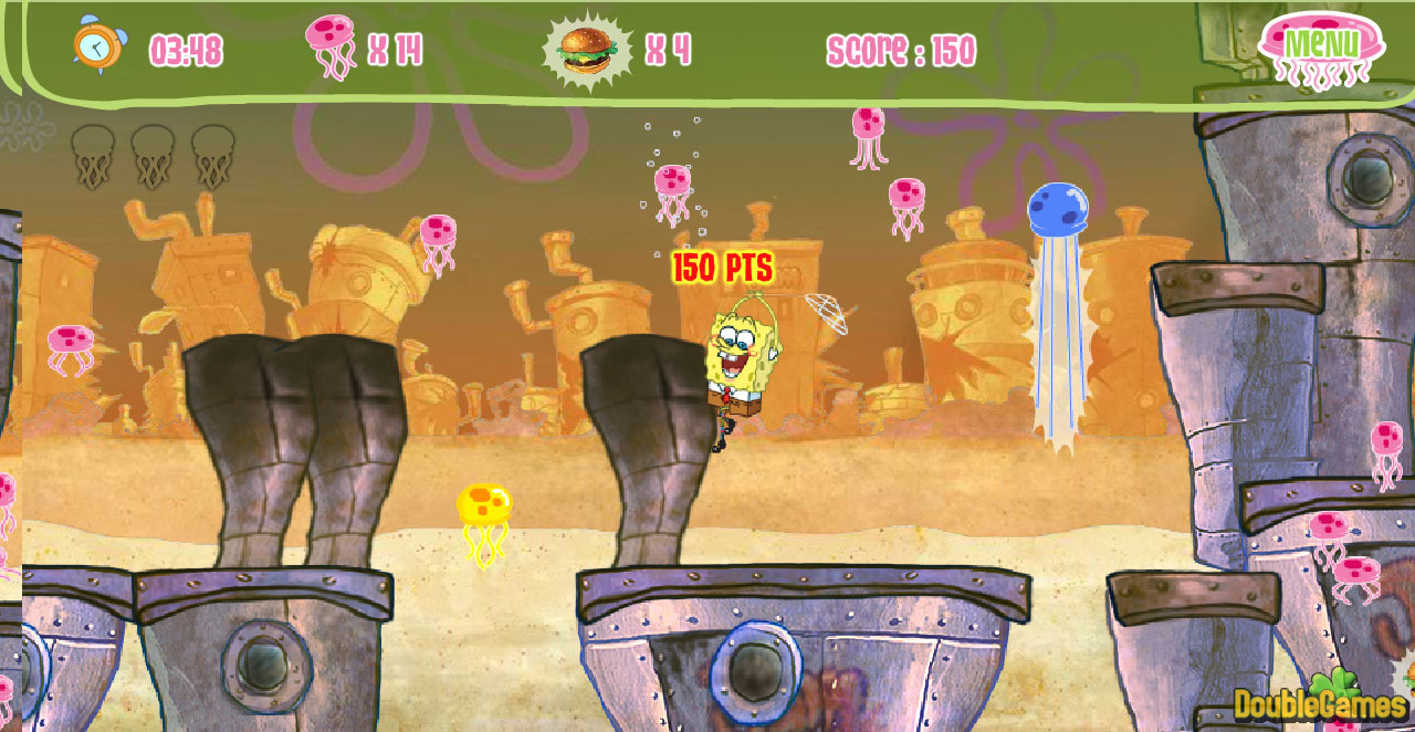 Free Download SpongeBob's Jellyfishin' Mission Screenshot 2
