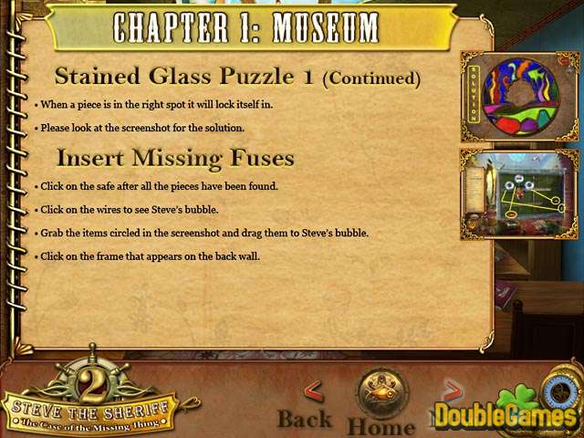 Free Download Steve the Sheriff 2: The Case of the Missing Thing Strategy Guide Screenshot 1