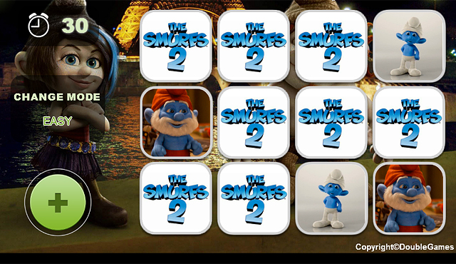 Free Download The Smurfs 2 Memory Game Screenshot 4