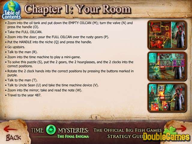 Free Download Time Mysteries: The Final Enigma Strategy Guide Screenshot 1