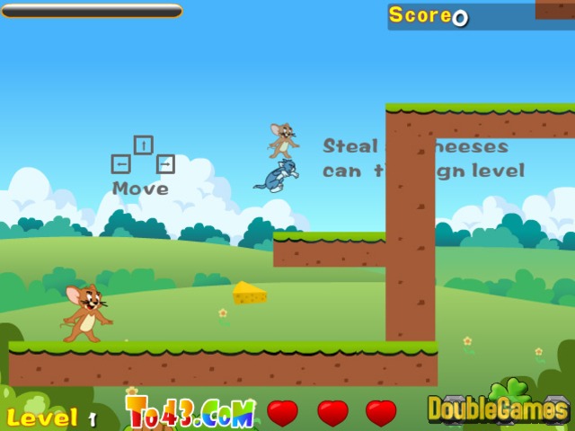 Free Download Tom and Jerry - Steal Cheese Screenshot 1