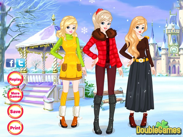 Free Download Winter Besties Dress Up Screenshot 3