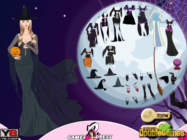 Free Download Witch Hallows Dress Up Screenshot 2